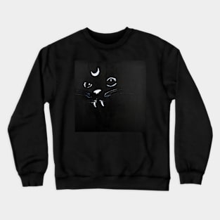 Witch Cat Crewneck Sweatshirt